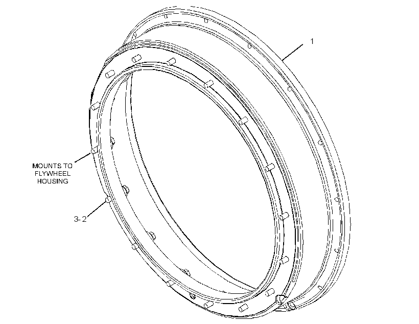 ADAPTER GP-FLYWHEEL HOUSING 3998953 CAT