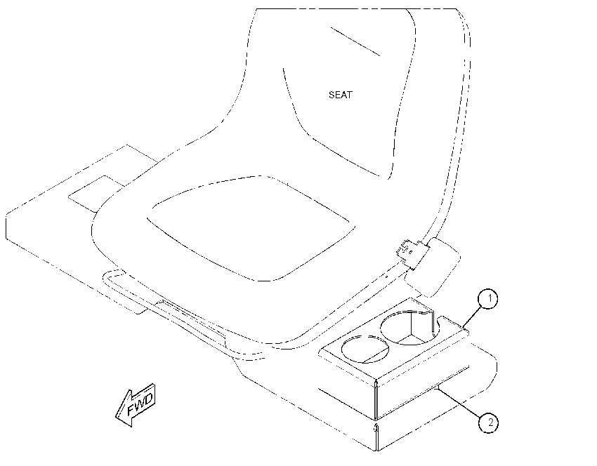 HOLDER GP-CUP 4540819 CAT
