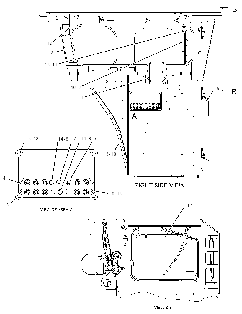 Кабина закрытая с ROPS 3840906 CAT