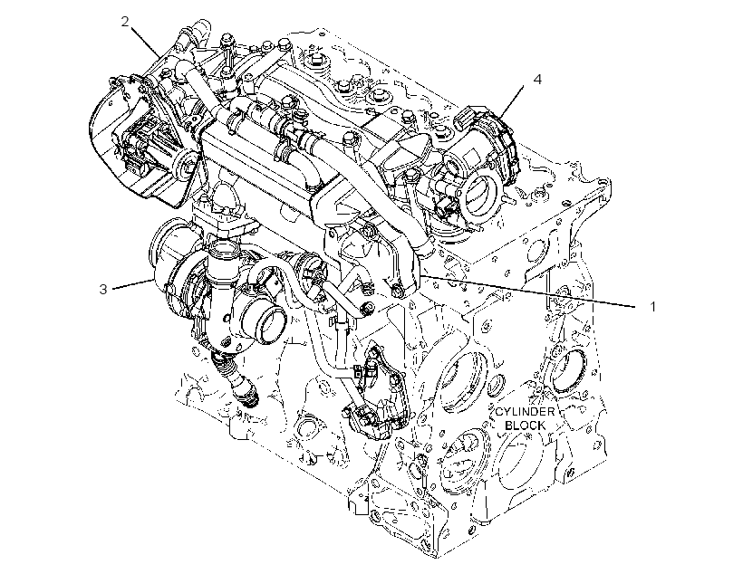 AIR INLET & EXHAUST AR 3824938 CAT