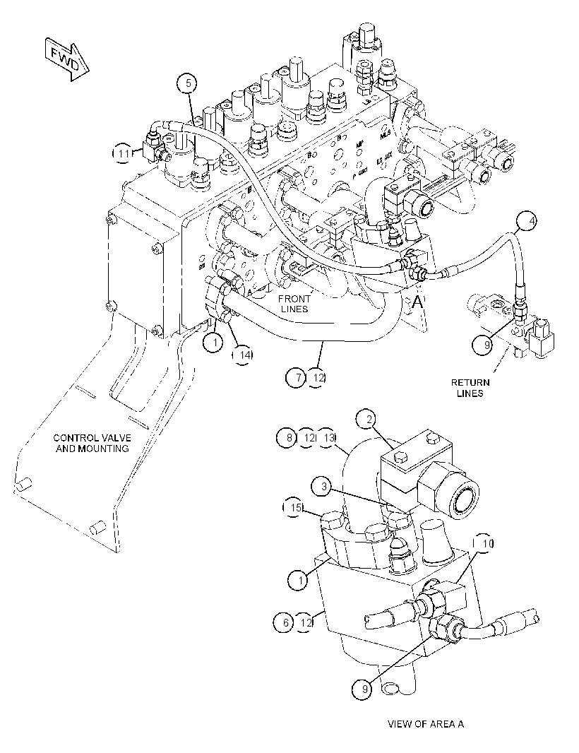 VALVE & LINES GP-CONTROL 4204750 CAT