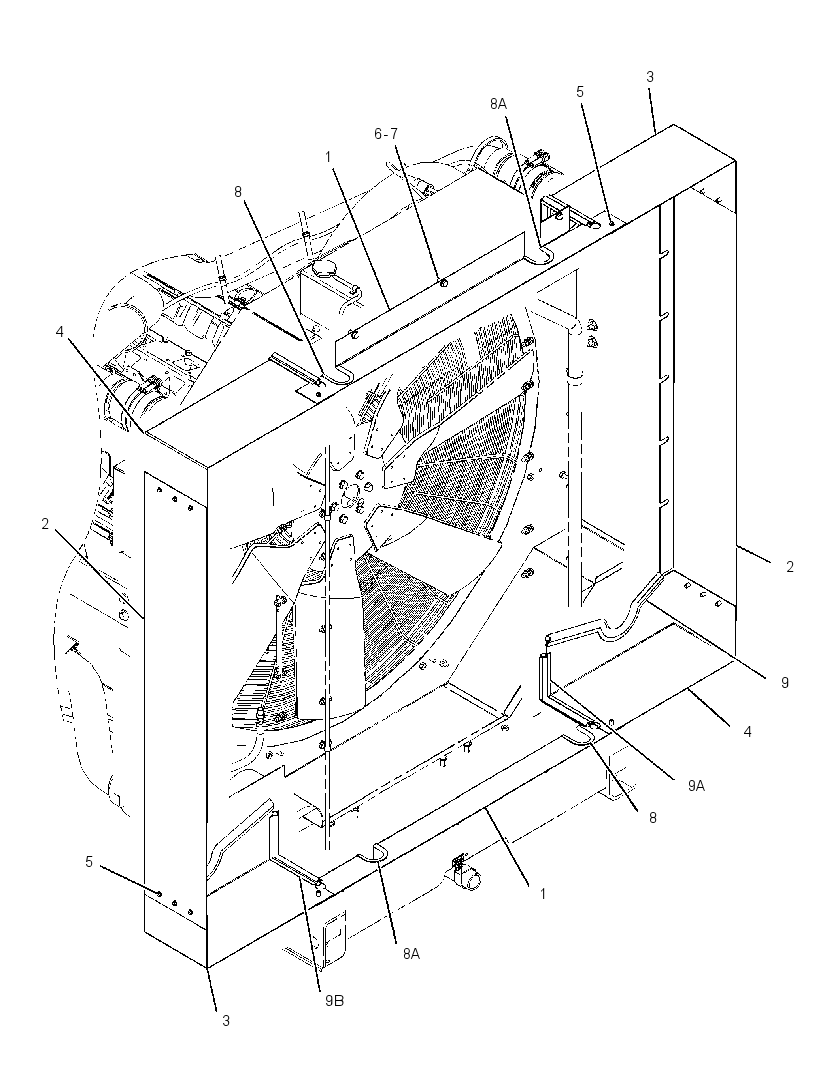 DUCT GP-ENCLOSURE 4378215 CAT