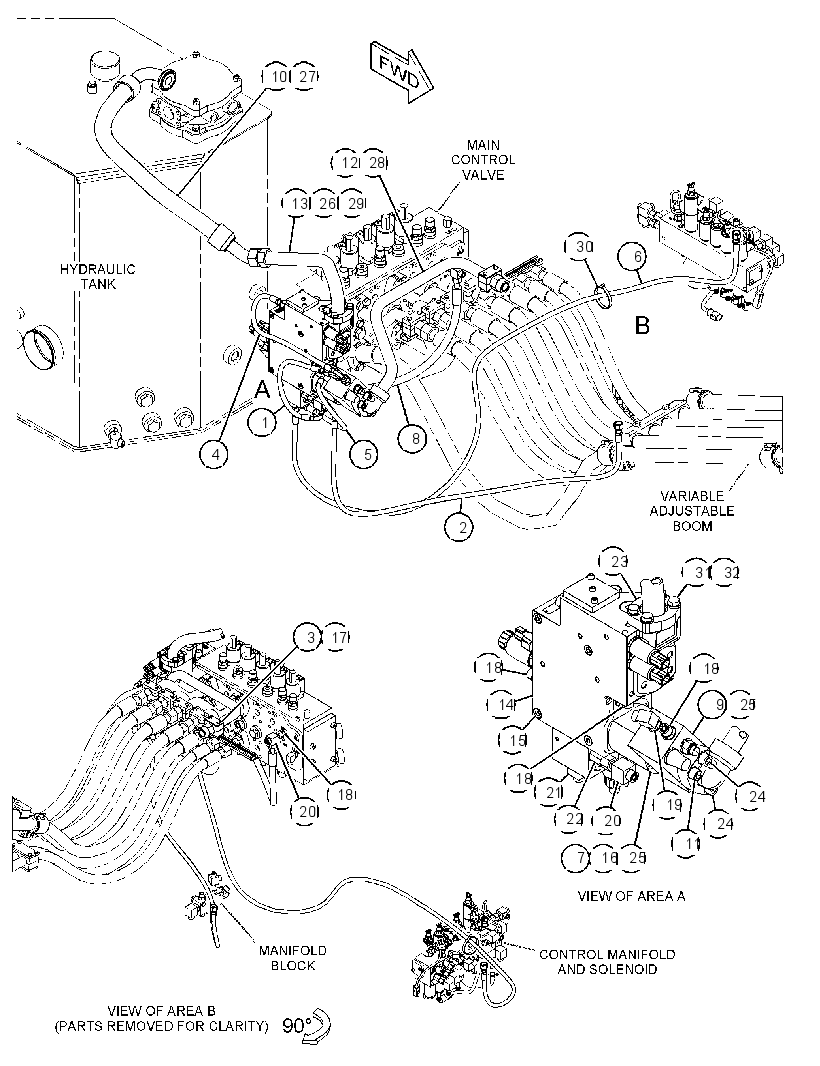VALVE & LINES GP 4247390 CAT