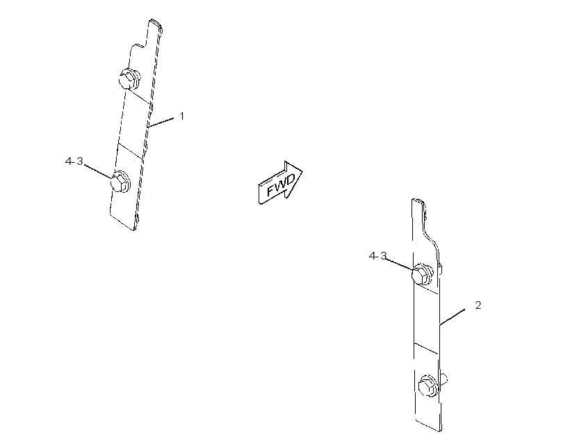 PLATE GP-MOUNTING 3896149 CAT