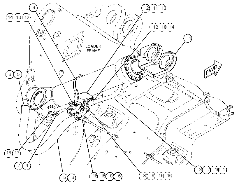 CYLINDER & MTG GP-LIFT 3672714 CAT