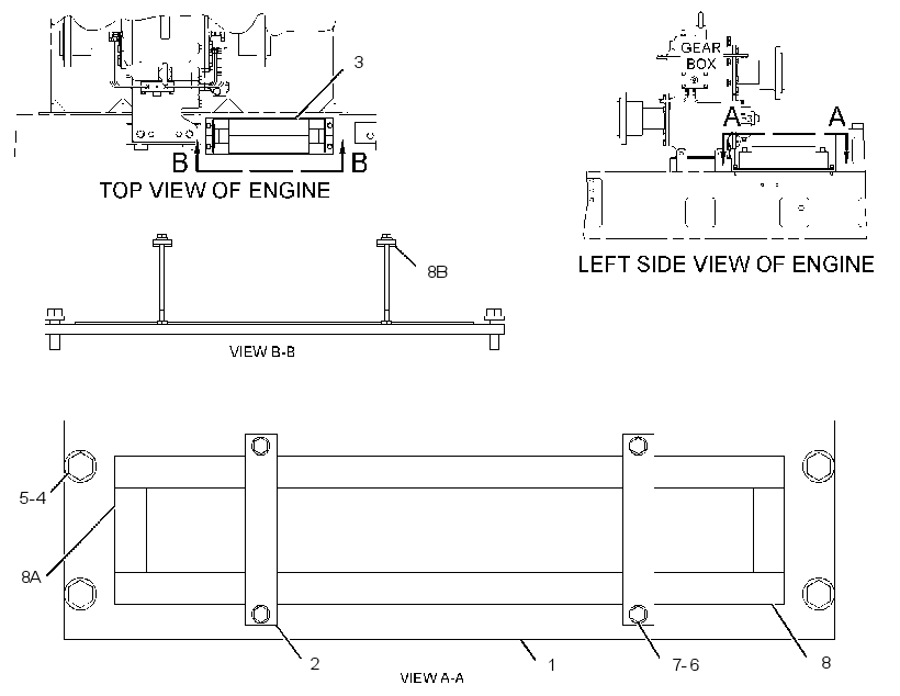 MOUNTING GP-HEAT EXCHANGER 3931890 CAT