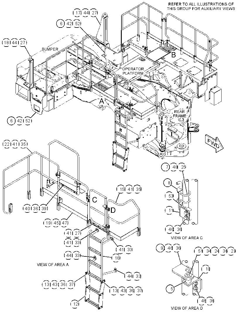 GUARDRAIL GP 3991628 CAT