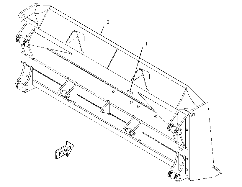BLADE AS-SEMI-UNIVERSAL 4537506 CAT