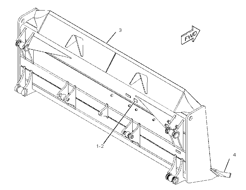 BLADE & EDGE GP-SEMI-UNIVERSAL 4484621 CAT