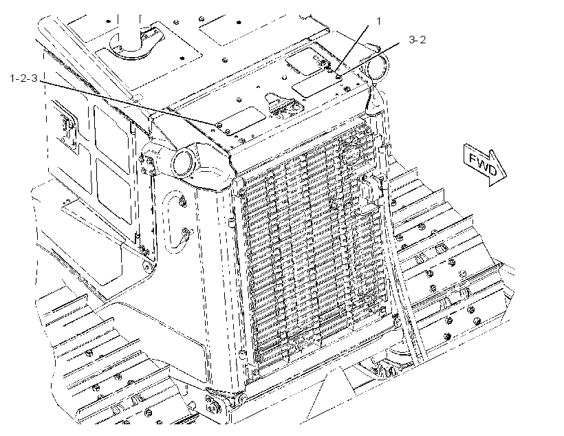COVER GP-RADIATOR 3896153 CAT