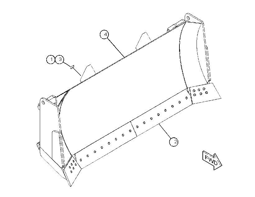 BLADE & EDGE GP-SEMI-UNIVERSAL 4533904 CAT