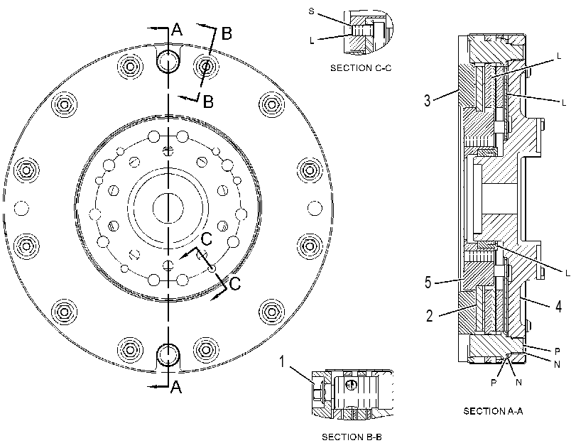 COUPLING GP-TORQUE LIMITING 1732723 CAT