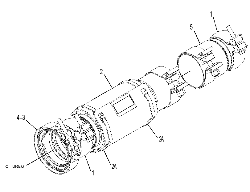 EXHAUST GP-FLEXIBLE 3998876 CAT