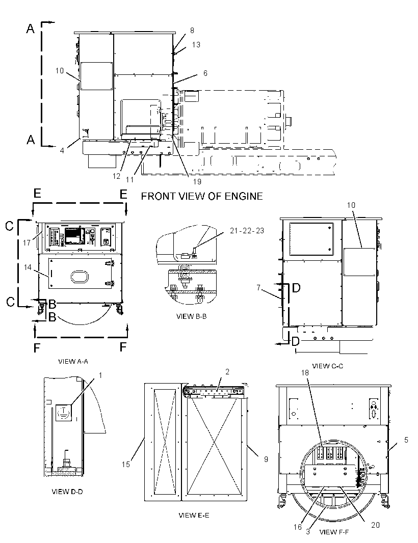 ENCLOSURE & CONNECTION AR-GEN 3850881 CAT