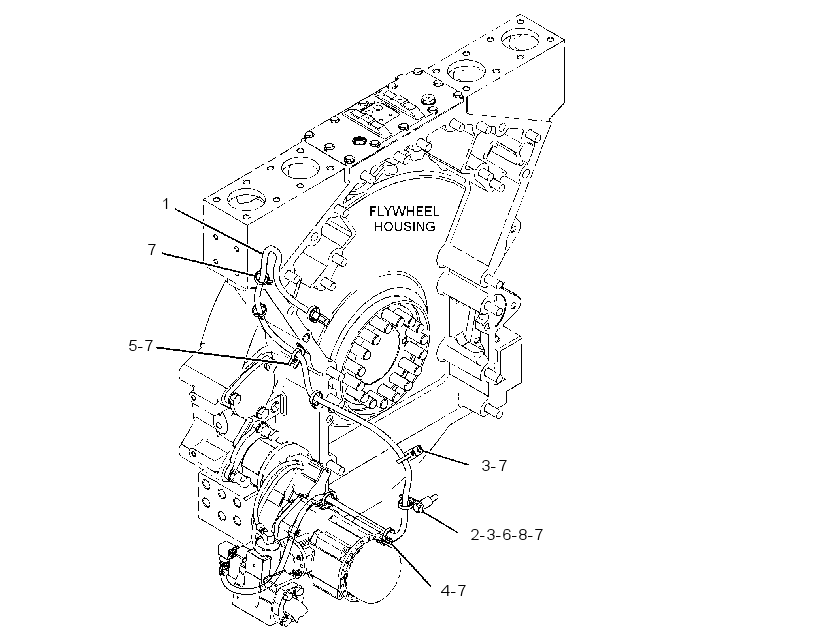 WIRING GP-AIR STARTING 4229065 CAT