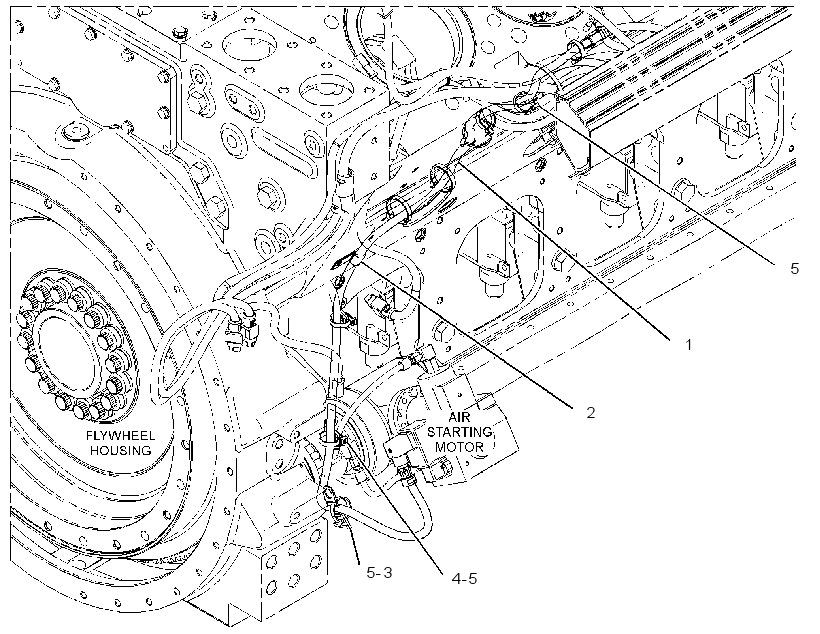 WIRING GP-AIR STARTING 3305181 CAT
