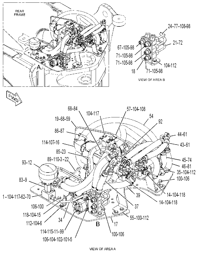 VALVE & MTG GP-HYDRAULIC 3882761 CAT