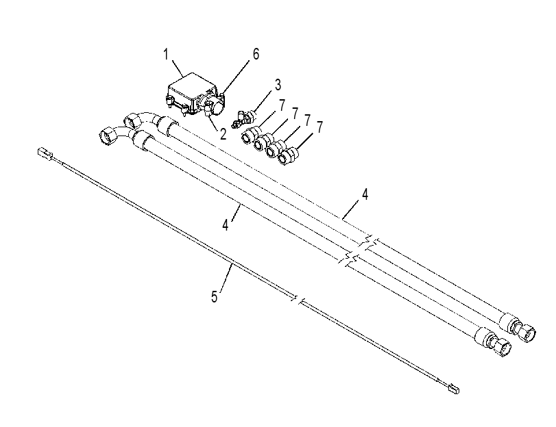 INSTALLATION AR-TRANSMISSION 3197943 CAT