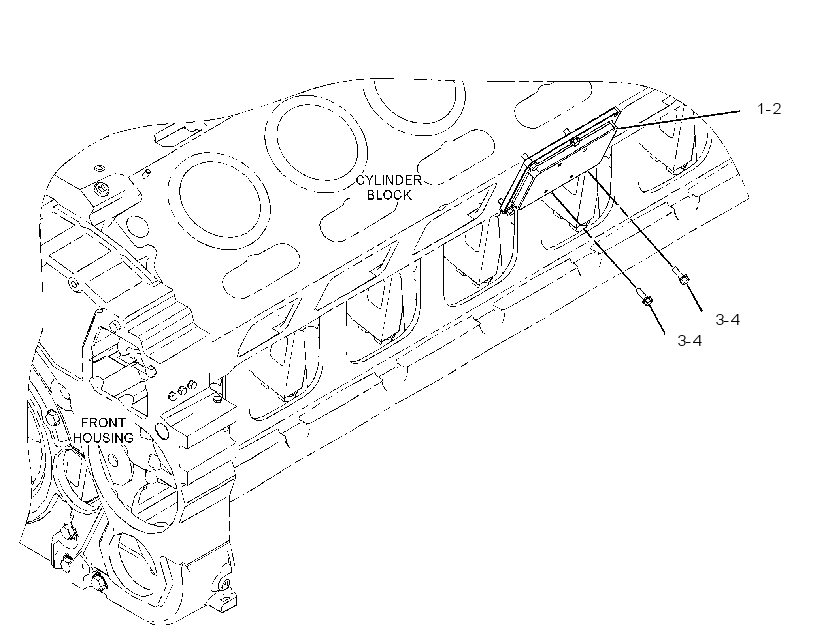 Крышка распредвала 4537145 CAT