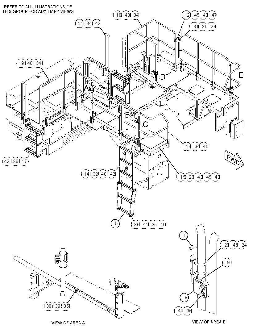 GUARDRAIL GP 3991638 CAT