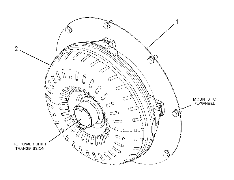 TORQUE CONVERTER AR 3669452 CAT