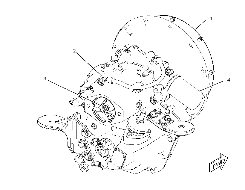 TRANSMISSION AR-DIRECT DRIVE 3669460 CAT