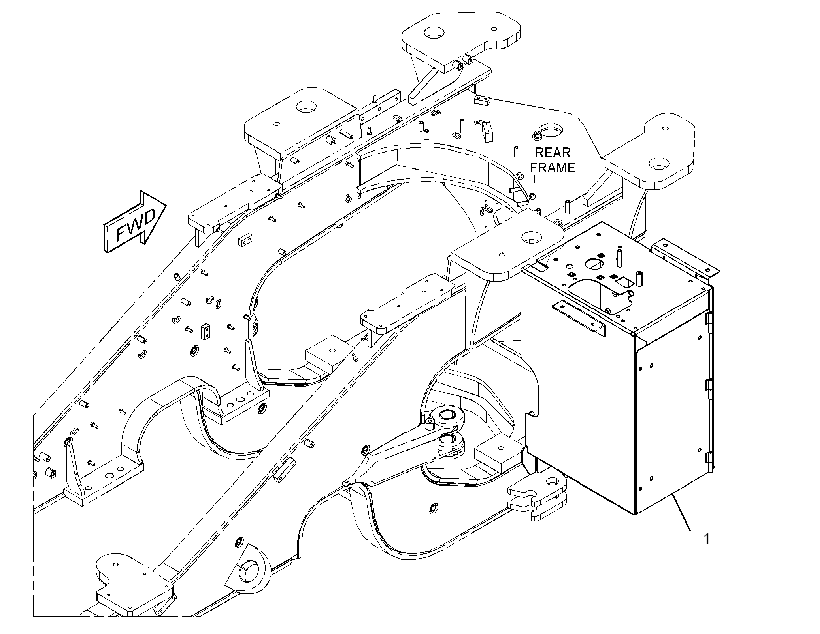 ENCLOSURE GP-SERVICE CENTER 3998894 CAT