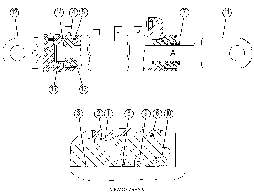 CYLINDER GP-ARCH 4170070 CAT