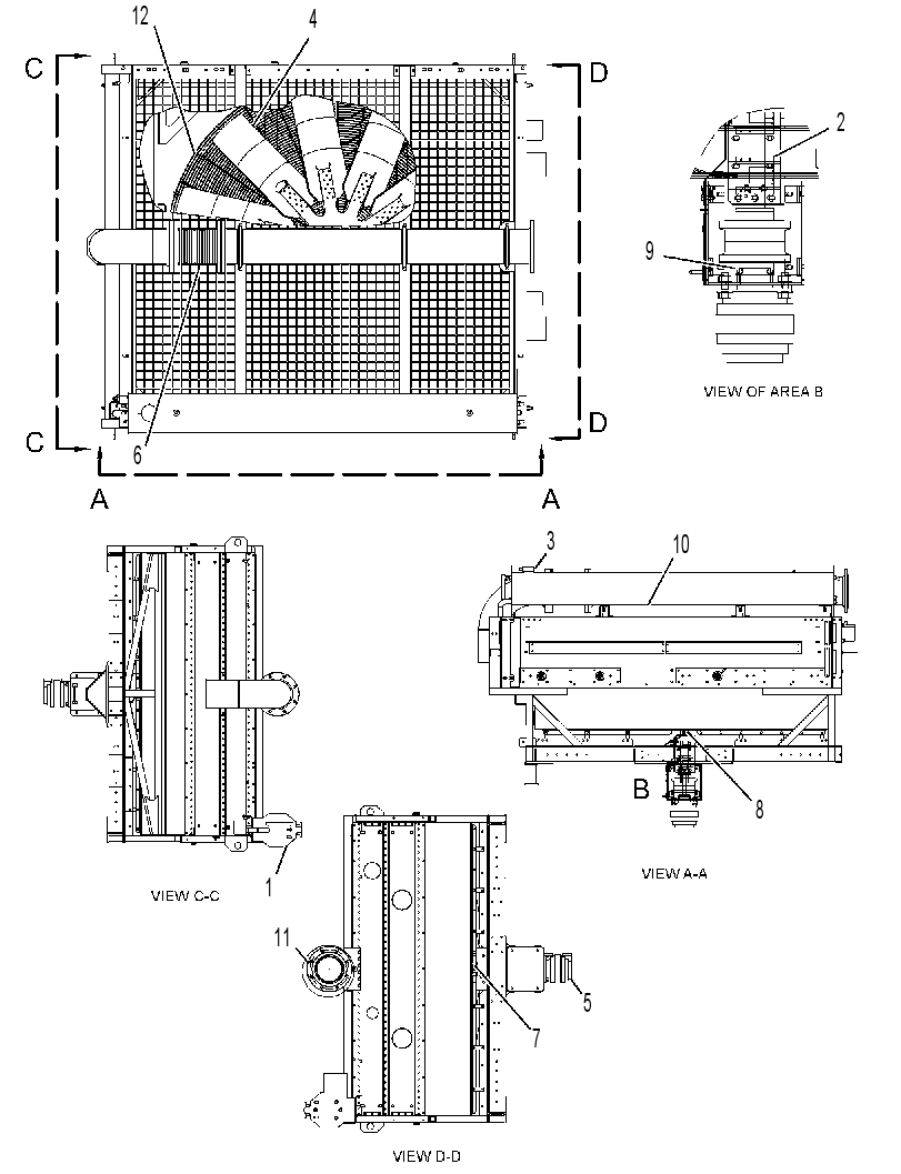 Радиатор 3806200 CAT