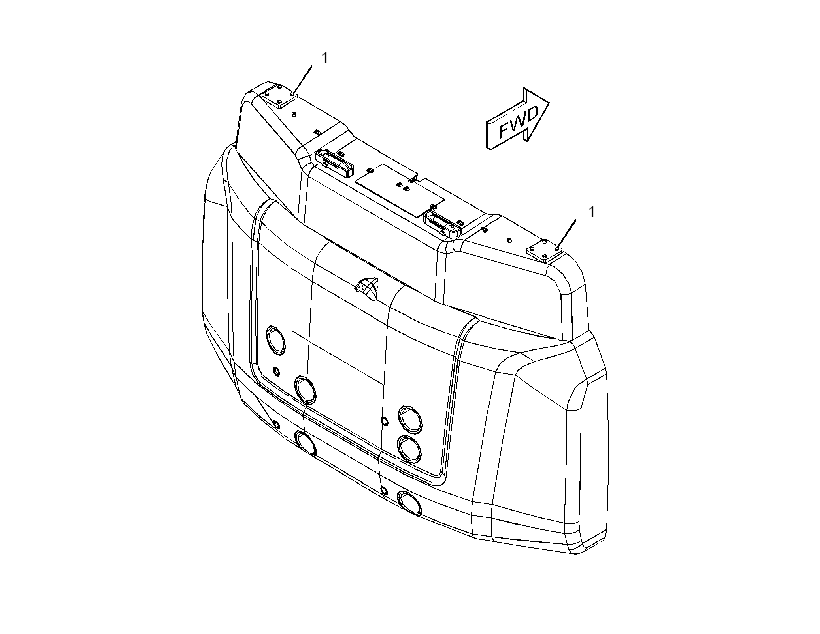 COUNTERWEIGHT AS 3397501 CAT