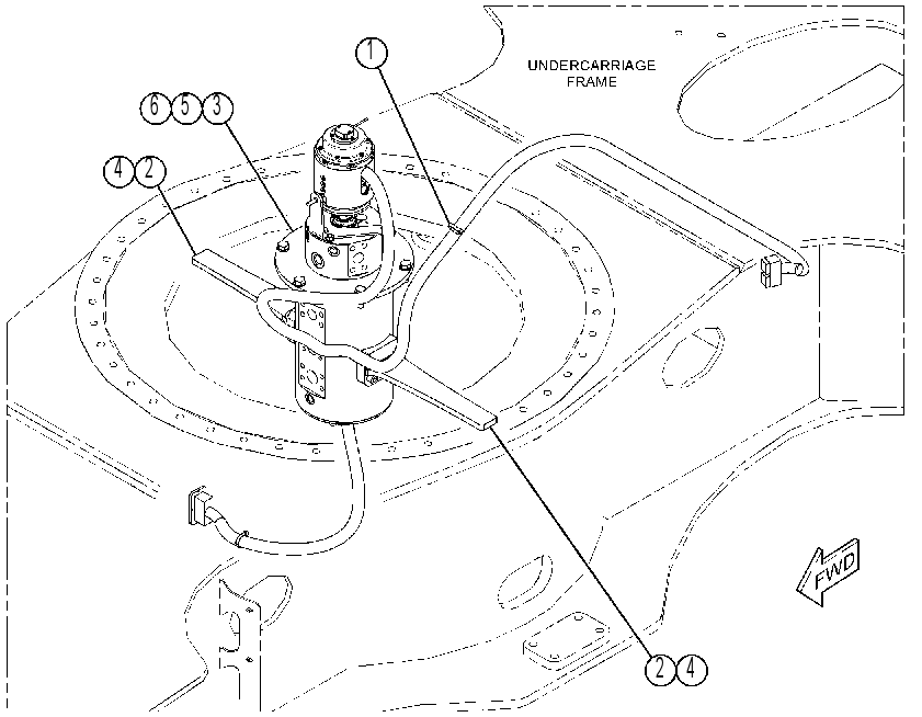 SWIVEL & MOUNTING GP 4364371 CAT