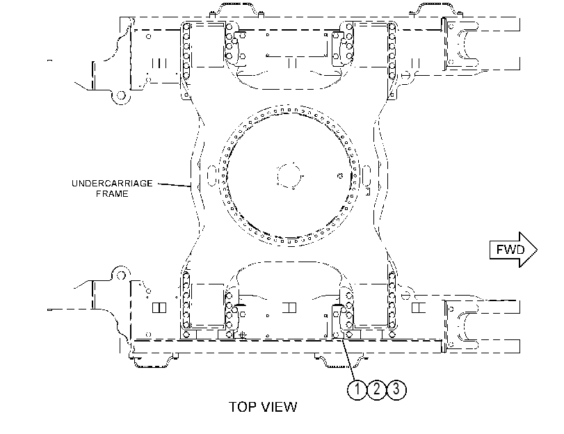 SPACER GP-UNDERCARRIAGE 3595764 CAT