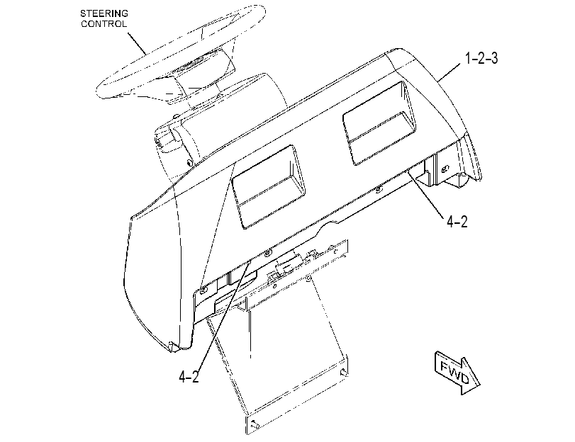 MOUNTING GP-OPERATOR CONSOLE 4440167 CAT