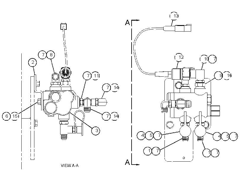 VALVE & MTG GP-ACCUM CHARGING 4233049 CAT