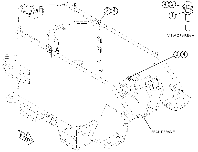 MOUNTING GP-TANK 3899691 CAT