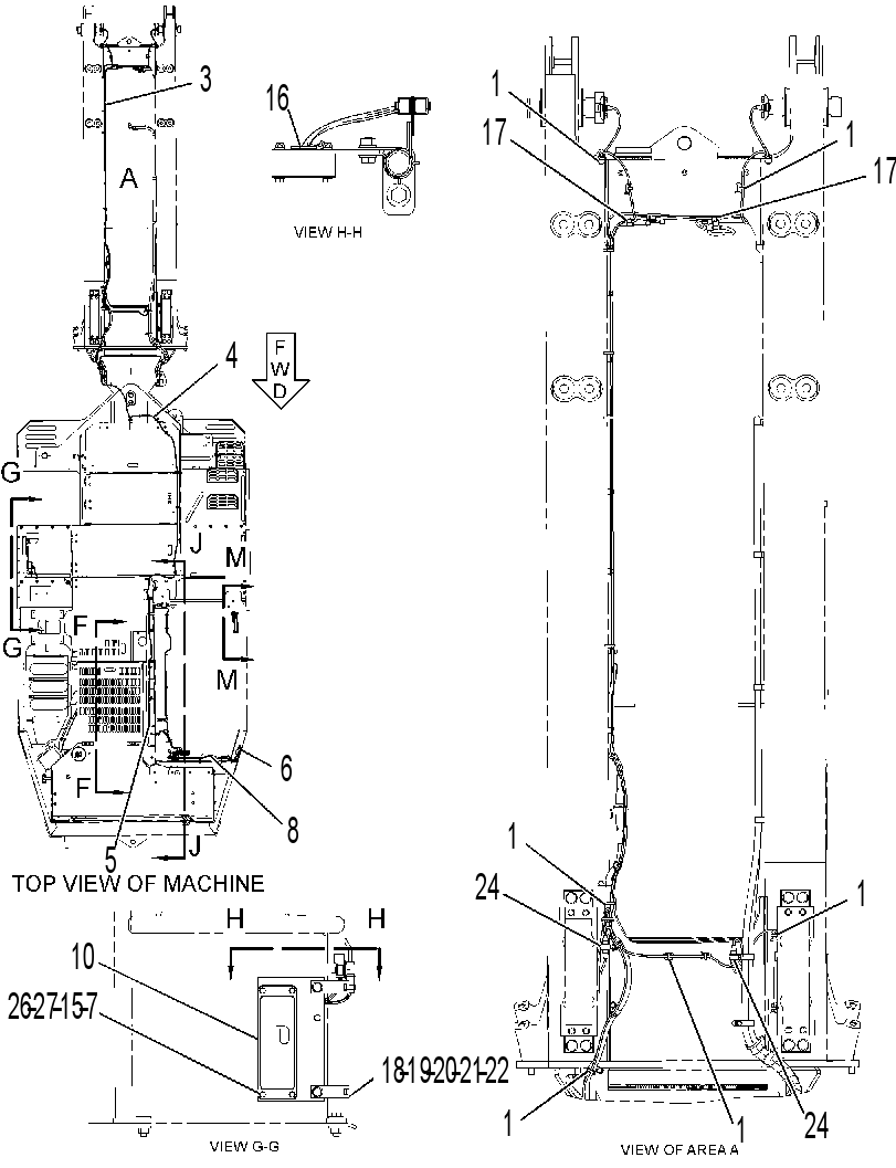 WIRING GP-PAYLOAD 2471636 CAT