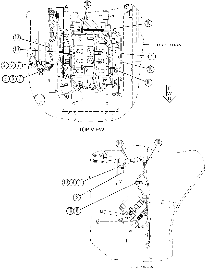 WIRING GP-PAYLOAD CONTROL 4402316 CAT