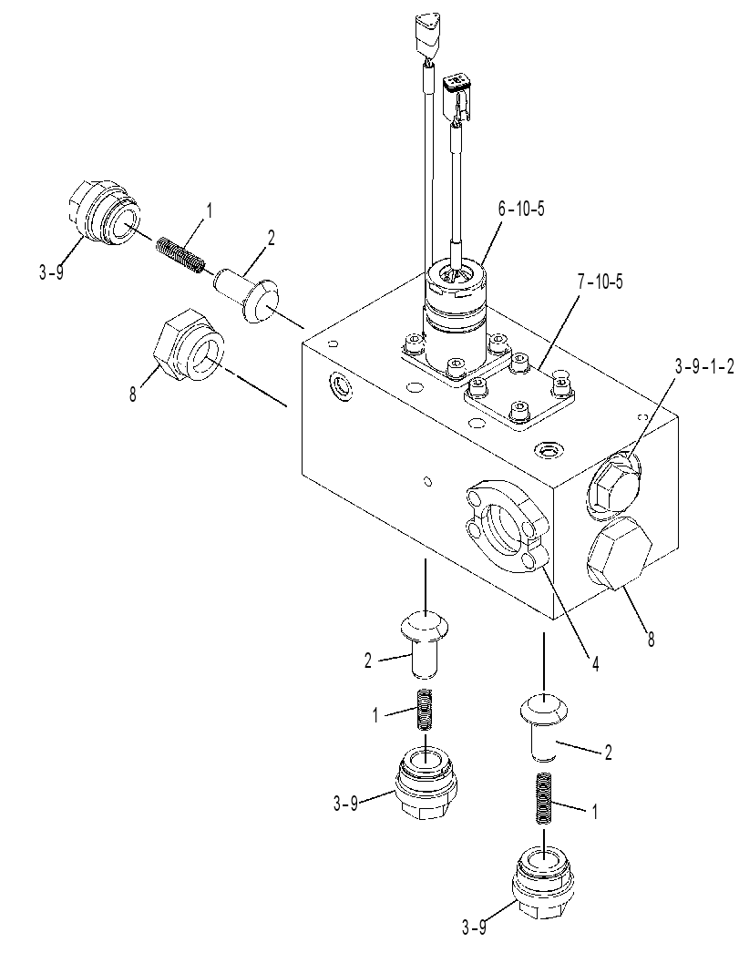 VALVE GP-RIDE CONTROL 3788514 CAT