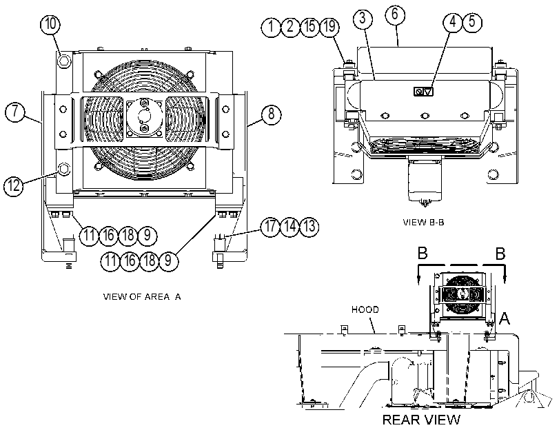 COOLING GP 4436593 CAT