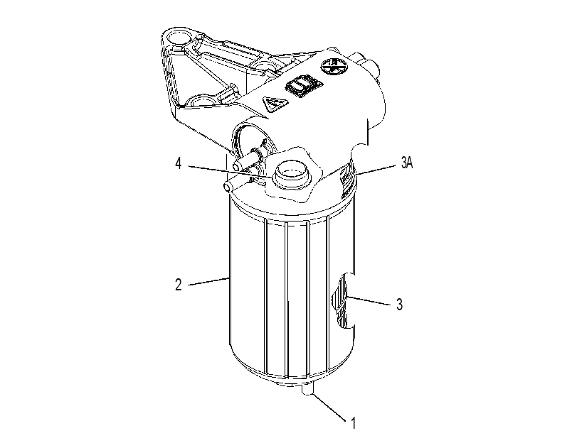 FILTER AS-FUEL 3860189 CAT
