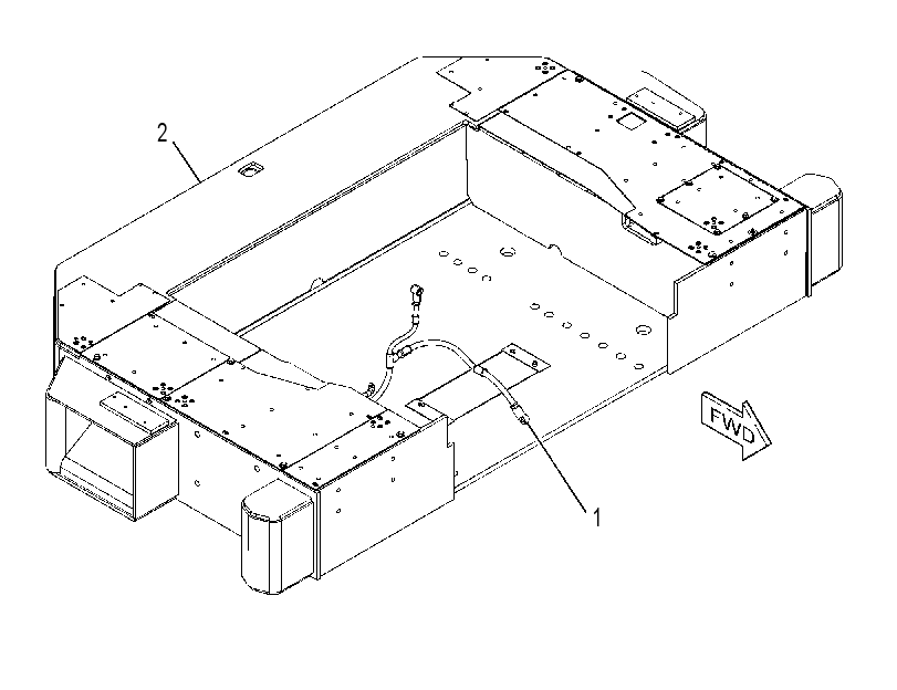 BUMPER AR-REAR 3991658 CAT