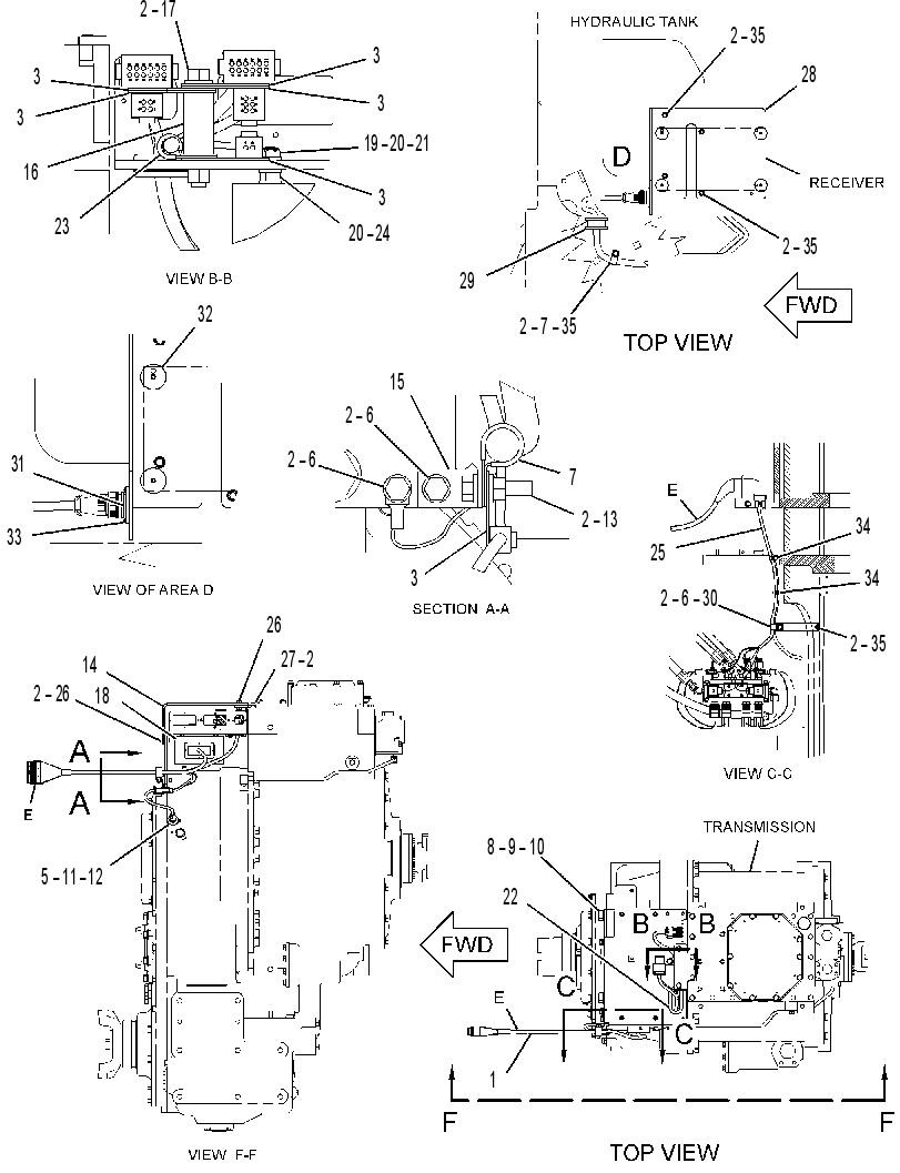 WIRING GP-REMOTE CONTROL 3618446 CAT