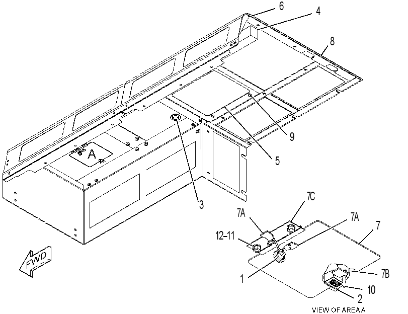 HOOD GP-ENGINE COMPARTMENT 4425839 CAT