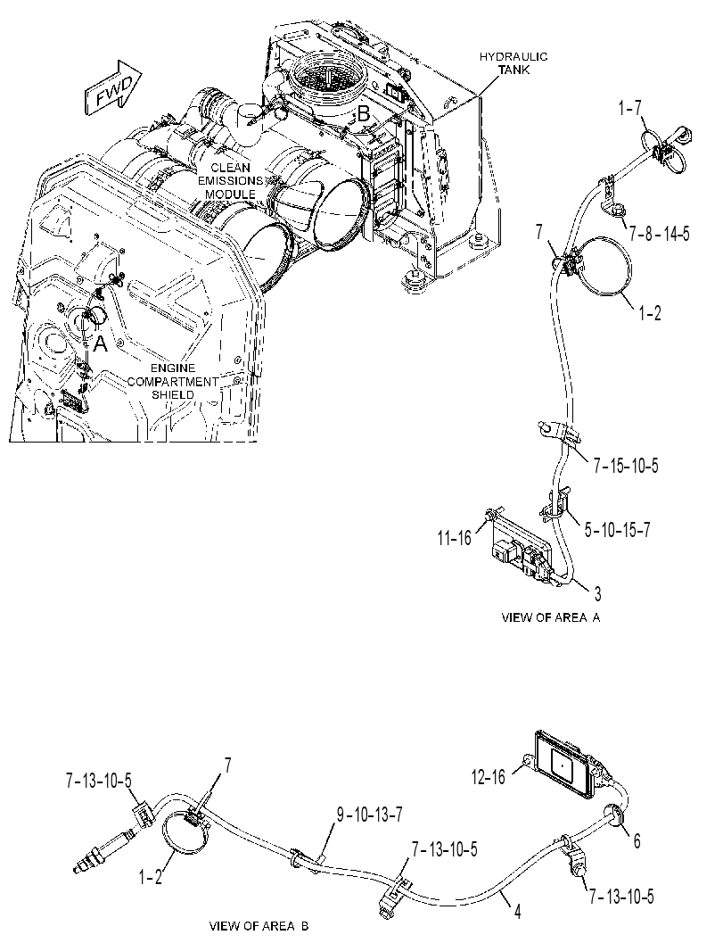SENSOR & MTG GP-SOOT 3641658 CAT