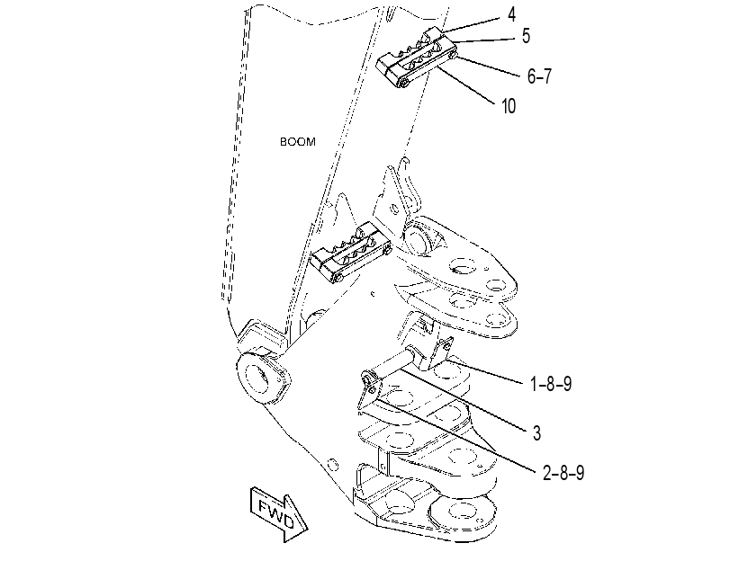MOUNTING GP-LINES 4441010 CAT