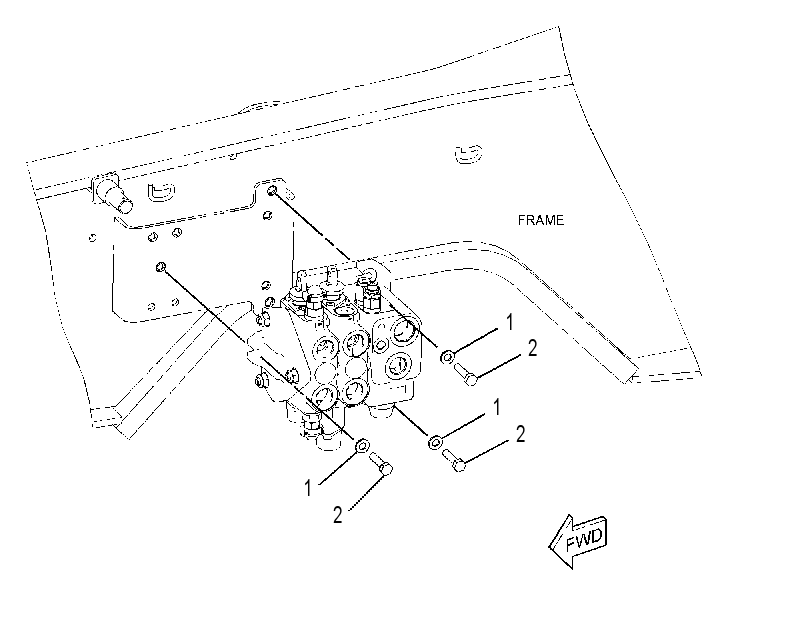 MOUNTING GP-BANK VALVE 4251017 CAT
