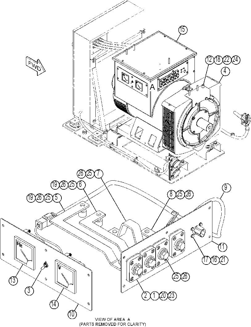 GENERATOR GP-POWER 4367648 CAT