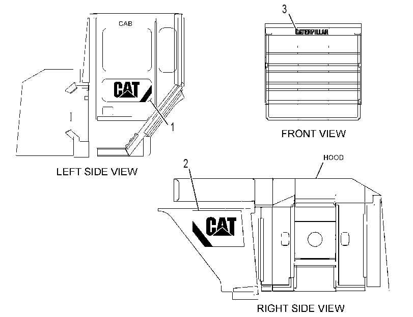 Плёнка 3052732 CAT
