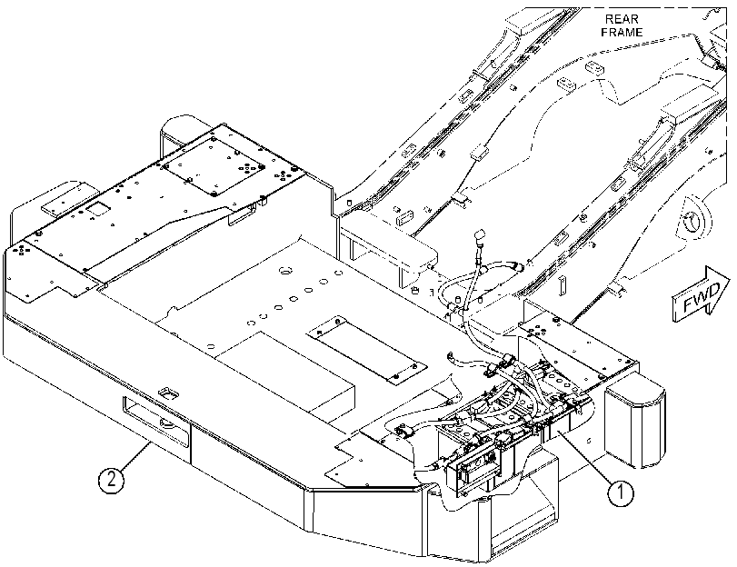 BUMPER AR-REAR 3991668 CAT