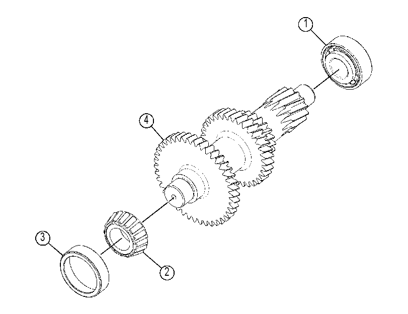 SHAFT GP-COUNTER 3837508 CAT